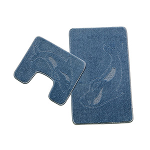 Non Slip PP Bath Mats with lovely dolphin pattern