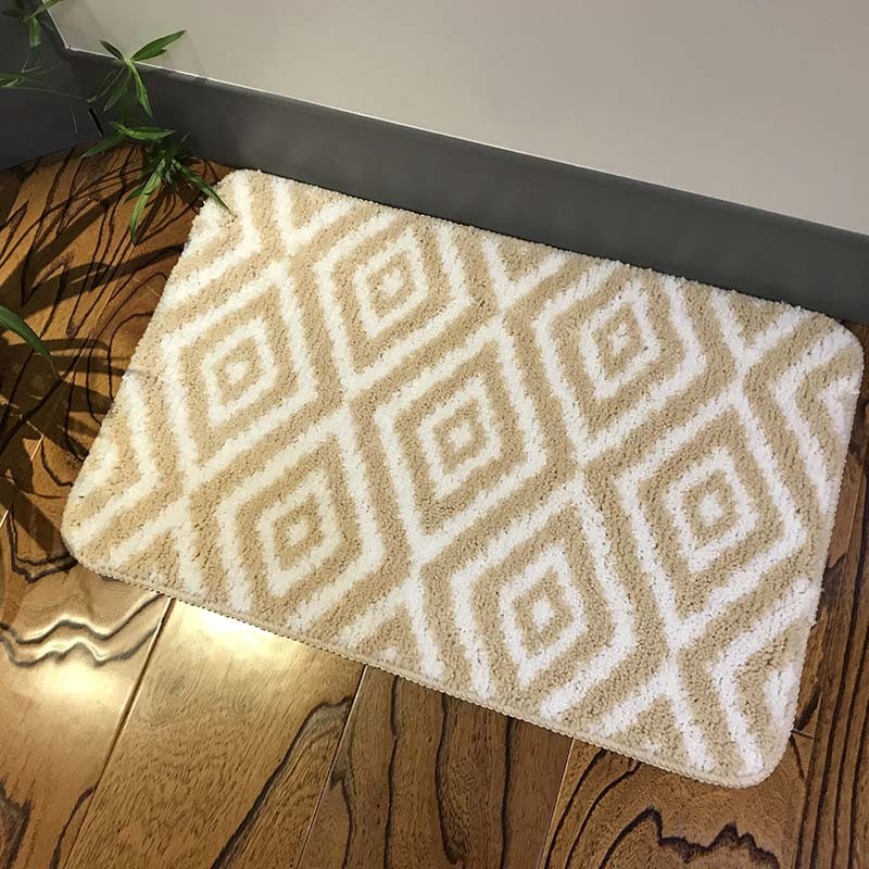 Microfiber Non-slip shaggy indoor outdoor rug